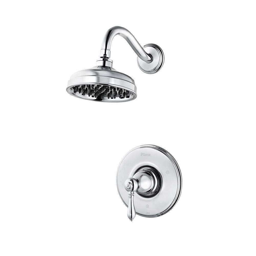 Price Pfister Marielle 1 Handle Shower Faucet Trim Kit In Polished Shower Faucet Trim Kit In Polished