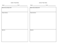 pre k assessment forms anecdotal records preschool assessment and anecdotal notes form