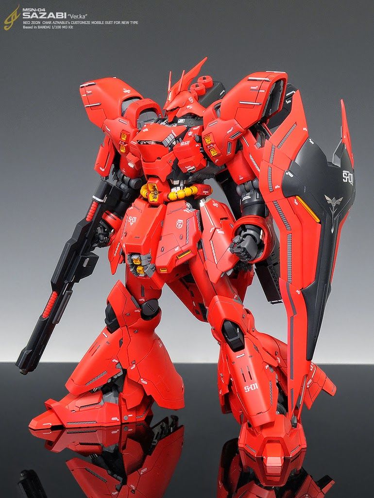 Gundam Guy Mg 1 100 Sazabi Ver Ka Customized Build ガンプラ ガンプラ サザビー ガンダムアート Gundam Guy Mg 1 100 Sazabi Ver Ka Customized Build ガンプラ ガンプラ サザビー ガンダムアート