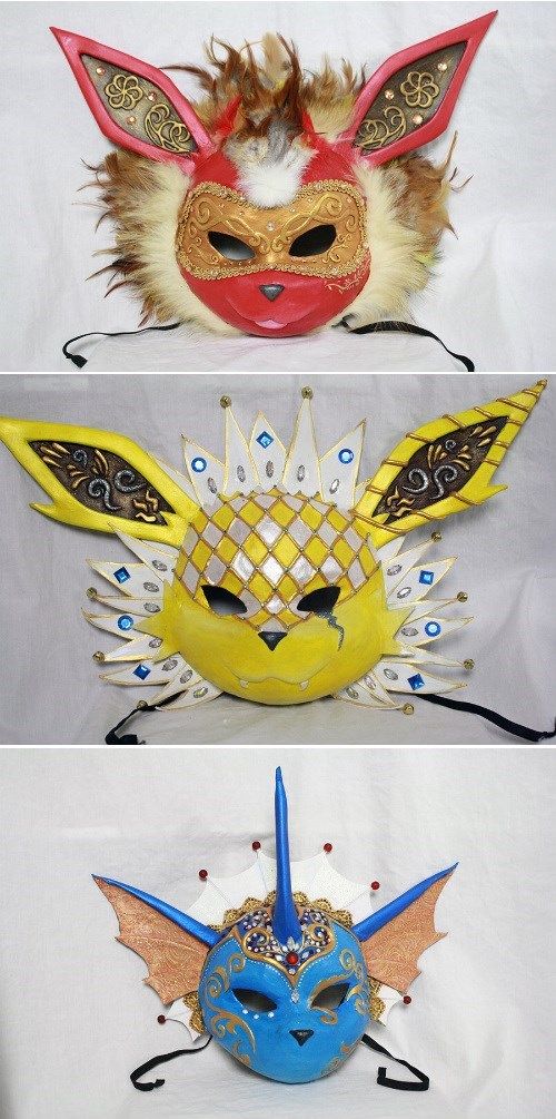 Eevee Evolution Masks Eevee Evolutions Pokemon Eevee Eevee Evolution Masks Eevee Evolutions Pokemon Eevee