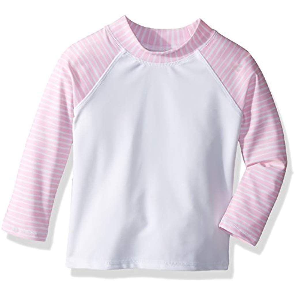 Seafolly Girls Short Sleeve Zip Front Rashguard