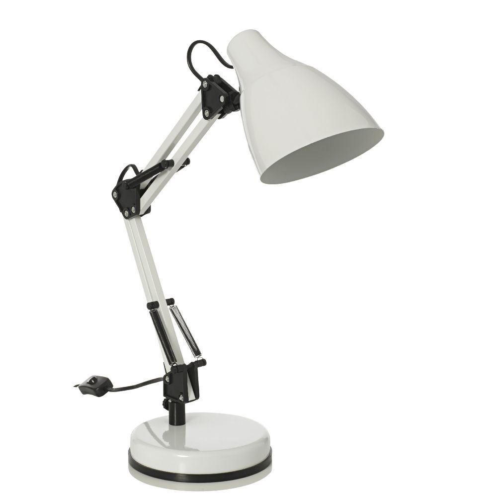Europa Task Lamp White Lamps Desk Europa Task Lamp White Lamps, Contemporary Desk Lamp Officeworks