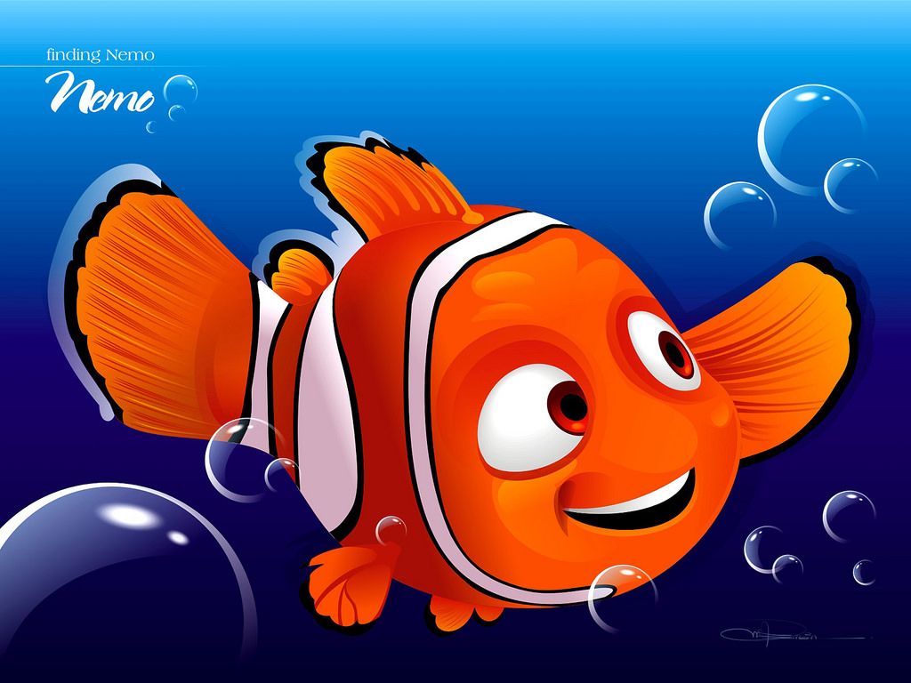 Buscando A Nemo El Mundo Del Cine Finding Nemo Finding Nemo Characters Cartoon Fish