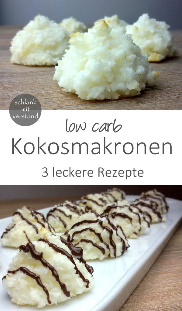 Kokosmakronen low carb #kokosmakronenrezept