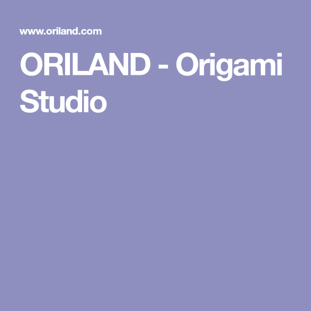 origami studio typing origami studio typing