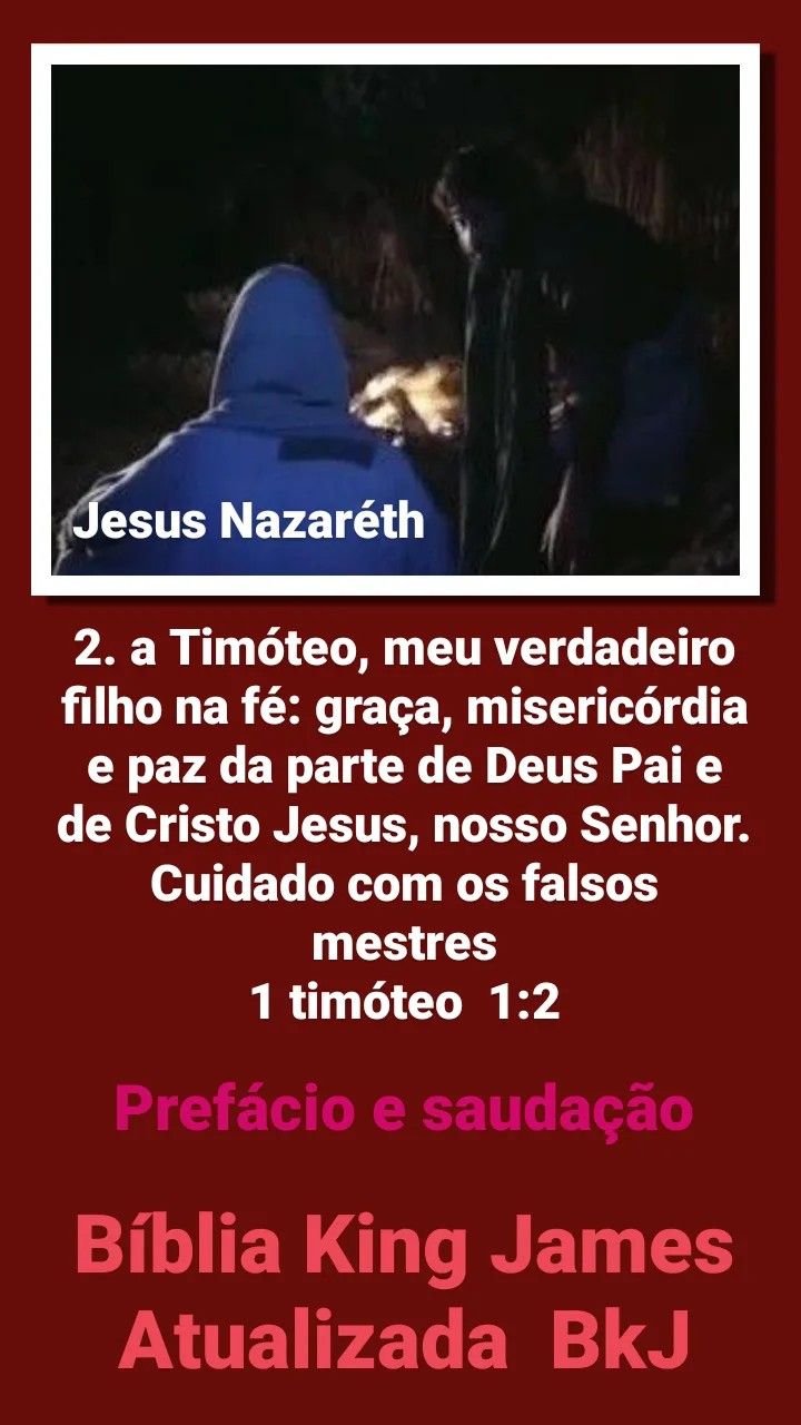 2. a Timóteo, meu verdadeiro filho na fé: graça, misericórdia e paz da parte de Deus Pai e de Cristo Jesus, nosso Senhor. Cuidado com os falsos mestres
1 timóteo 1:2 Jesus Cristo, Ecards, Memes, Lord, E Cards, Meme