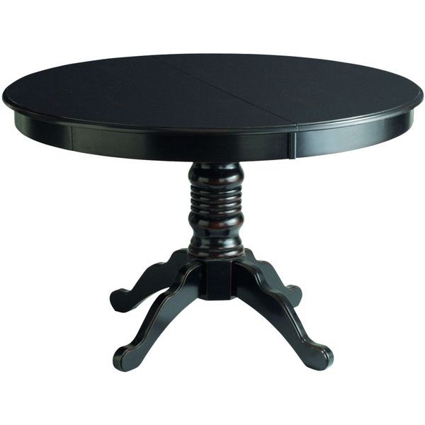 Pier 1 Imports Ronan Extension Table Rubbed Black Dining Setting Pier 1 Imports Ronan Extension Table, Pier 1 Round Table With Leaf