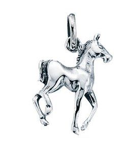 Finejewelers Sterling Silver Donkey Pendant Necklace Chain Included
