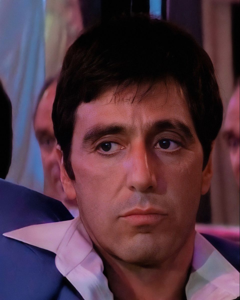 Al Pacino as Tony Montana nel 2024