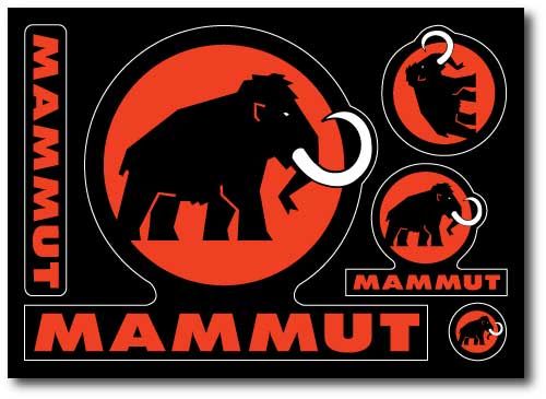 STICKER STICKER AUTOCOLLANT ADESIVI AUFKLEBER DECAL MAMMUT SPORTS MOUNTAIN