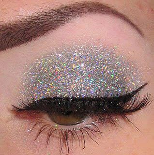 Tiara Silver Holographic Glitter Tiara Silver Holographic Glitter