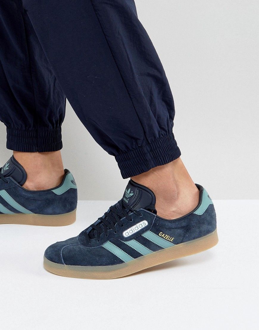 adidas originals gazelle super blue