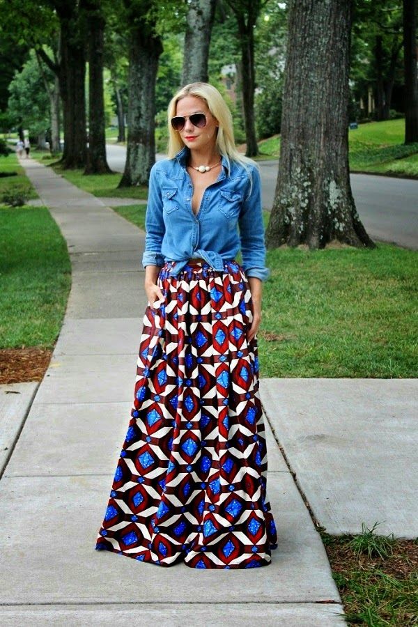 Love everything about this! So want the necklace and skirt Maxi Skirt Style, Dress Skirt Outfits, Modest Outfits, Modest Fashion, Skirt Fashion, Casual Outfits, Fashion Outfits, Womens Fashion, Maxi Skirts