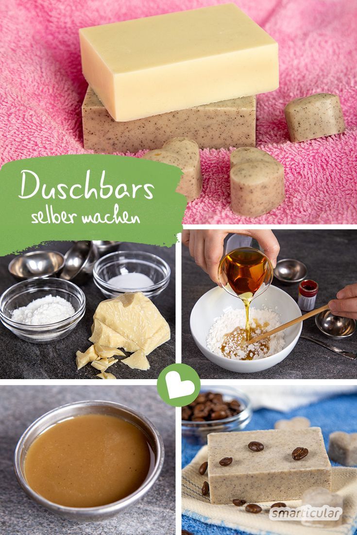 Festes Duschgel: Natürliche Dusch-Bars selber machen aus 3 Zutaten