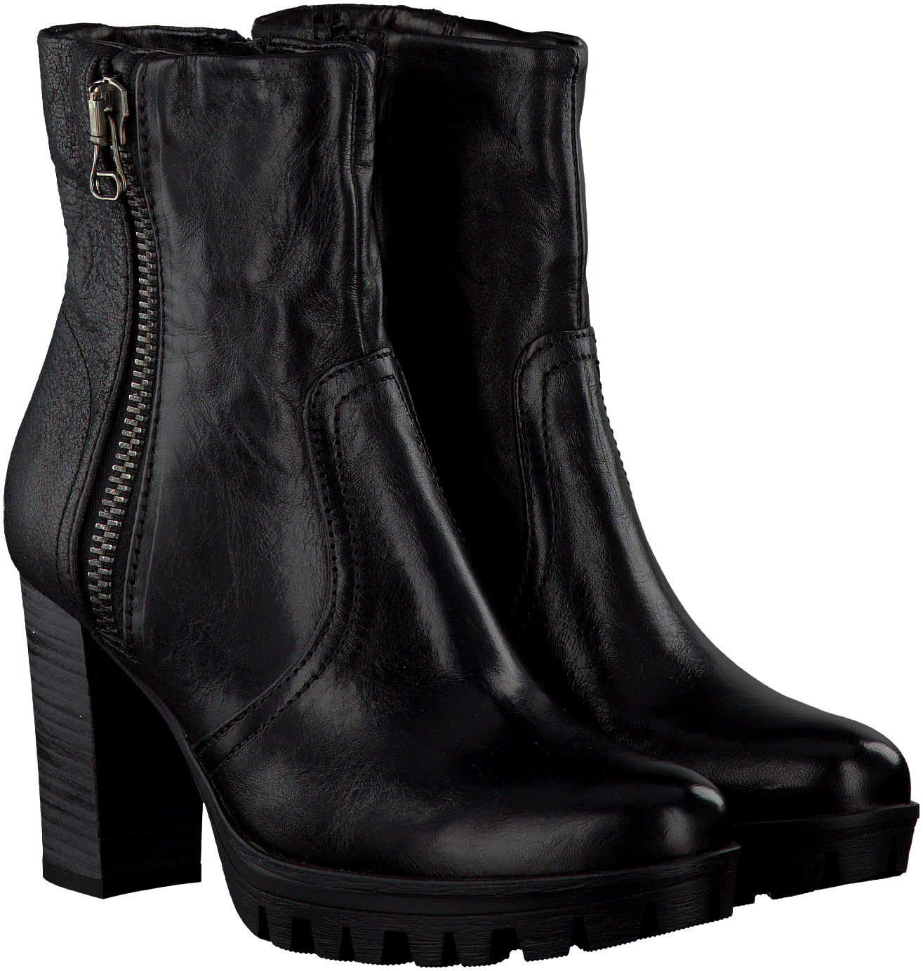 zwarte mjus lange laarzen 581205 Omoda | Korte laarzen Zwarte MJUS Lange laarzen 284215 | Omoda
