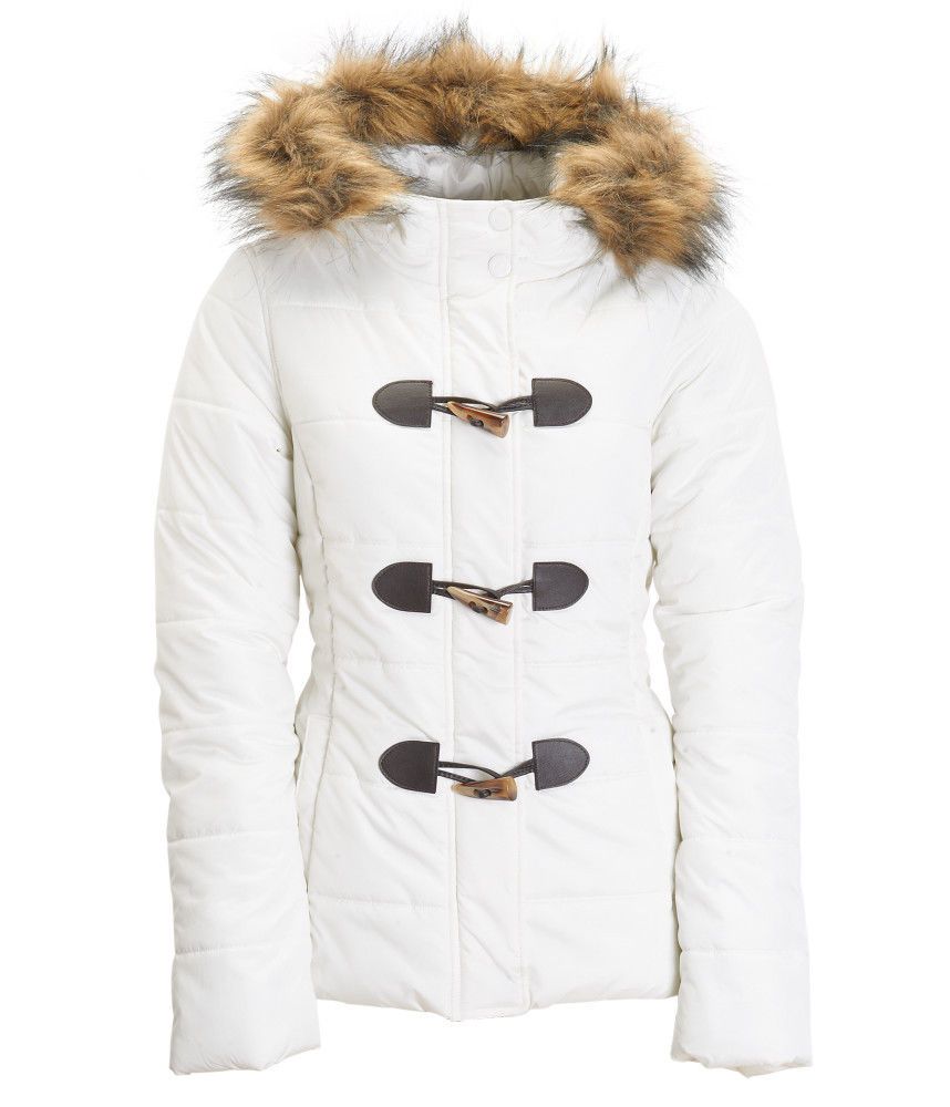 Aeropostale Womens Toggle Hooded Parka