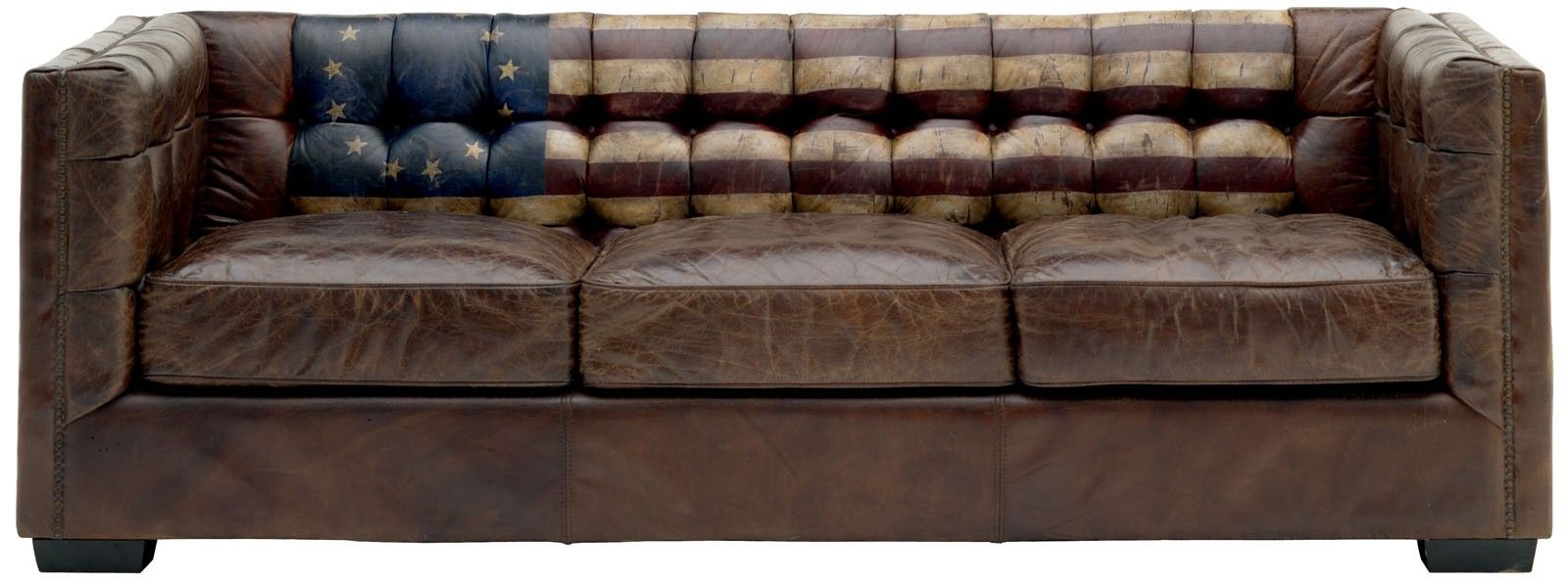 Armstrong Stars And Stripes Striped Sofa Leather Armstrong Stars And Stripes Striped