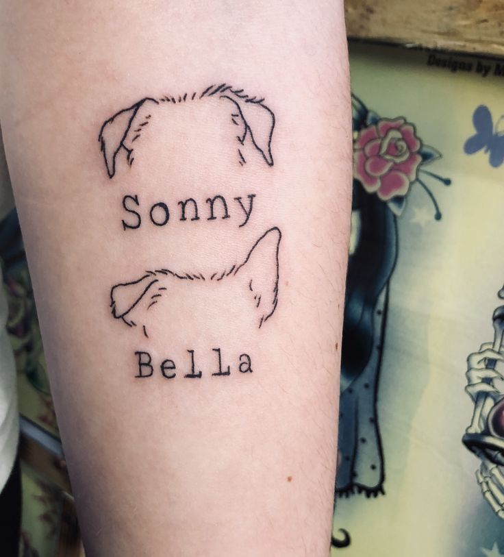 dastattooideen.ml/ - #diyjewelryideas # Hundeohren # HundeohrenTattoo #Tatow ......