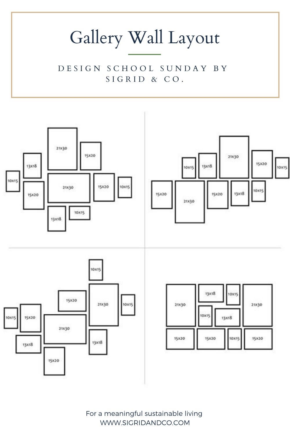 4 Easy Steps to Start Curating Your Wall Decor - Design School Sunday – Sigrid & Co. Family Photo Wall, Photo Wall Decor, Family Wall Decor, Wall Decor Design, Room Wall Decor, Photo Frame Wall, House Wall Design, Wall Frame Layout, Photos On Wall