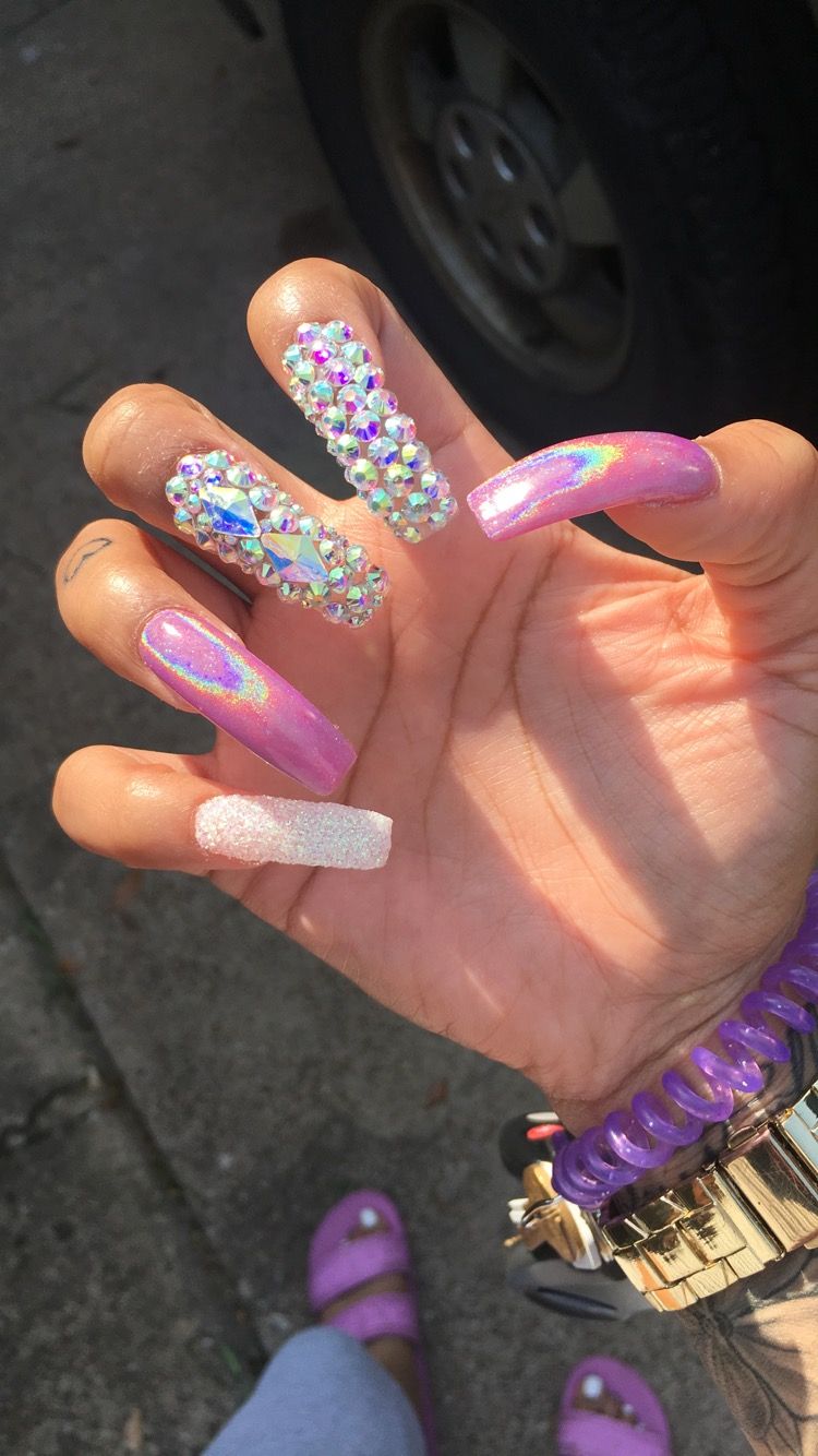 Instagram @_hvneey ️ Hot Nails, Classy Nails, Trendy Nails, Hair And ...