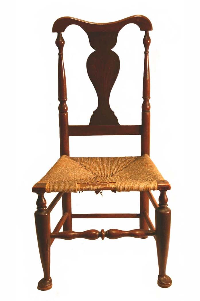 18th C Queen Anne Side Chair