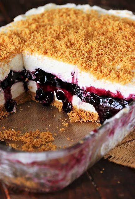 NO-BAKE BLUEBERRY NO-BAKE BLUEBERRY