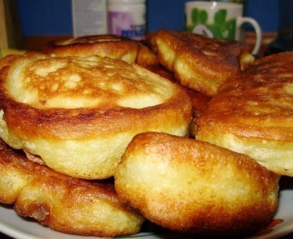 Оладьи из кефира рецепт пышные еда