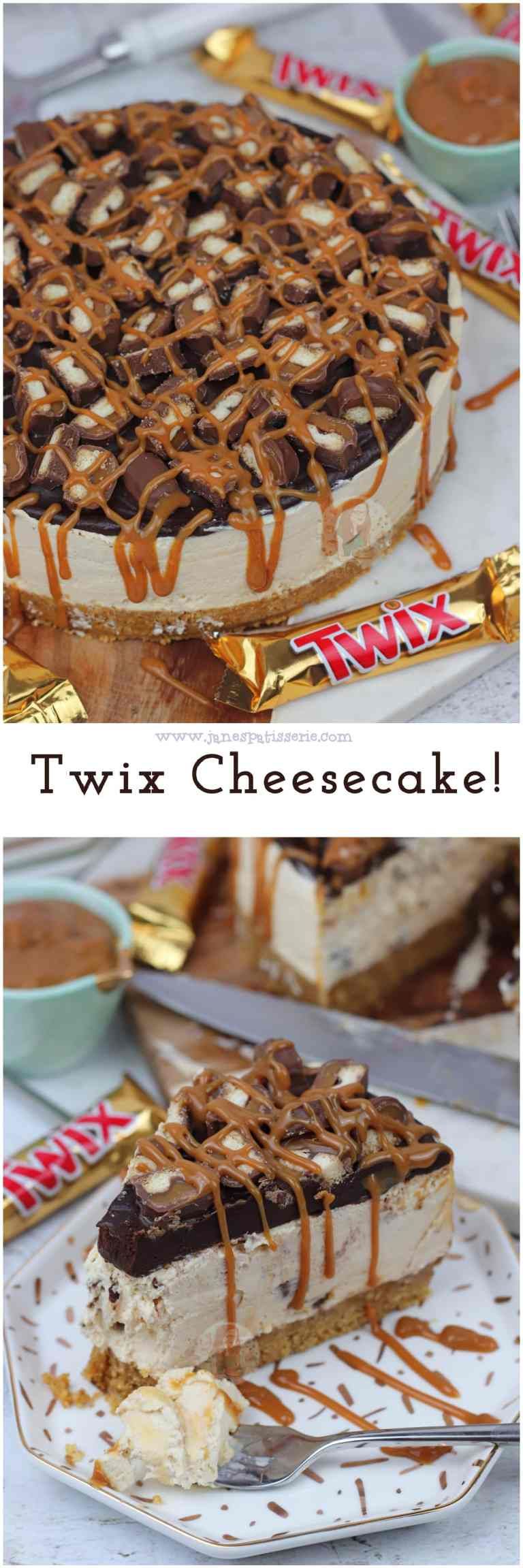 Twix Cheesecake! Jane's Patisserie Twix cheesecake Twix Cheesecake! Jane's Patisserie Twix cheesecake