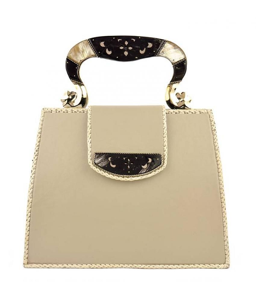 Gabriela Fiori Handbag Beige Off White Gabriela Fiori Handbag Beige Off White Maximastyle