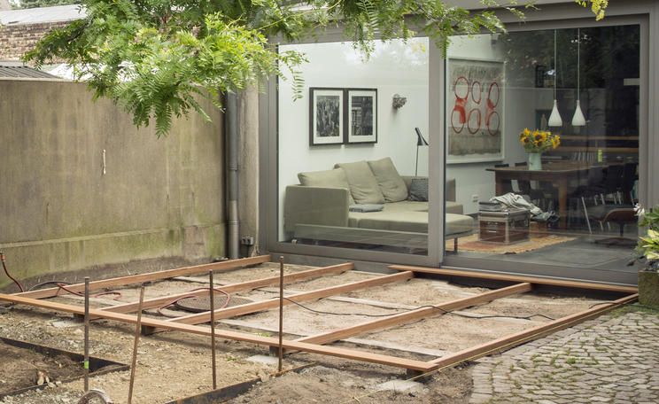 Die richtige Unterkonstruktion für die Holzterrasse in ... Die richtige Unterkonstruktion für die Holzterrasse in ...