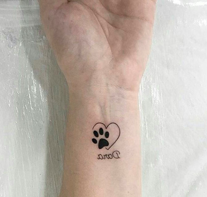 Tatuajes de perros ¿huellas, siluetas, patitas?¿Cu Tatuajes de perros ¿huellas, siluetas, patitas?¿Cu