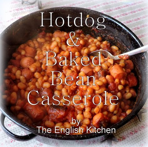 hot dog and bean casserole hot dog and bean casserole