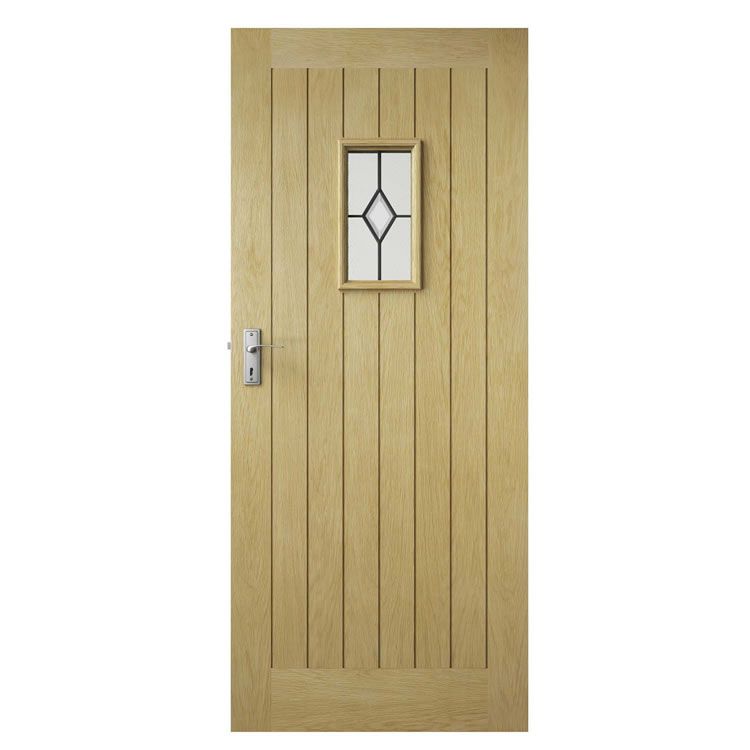 premdor croft part l triple glazed oak exterior door doorsworld