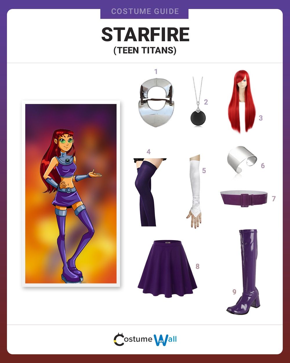 starfire outfits starfire outfits