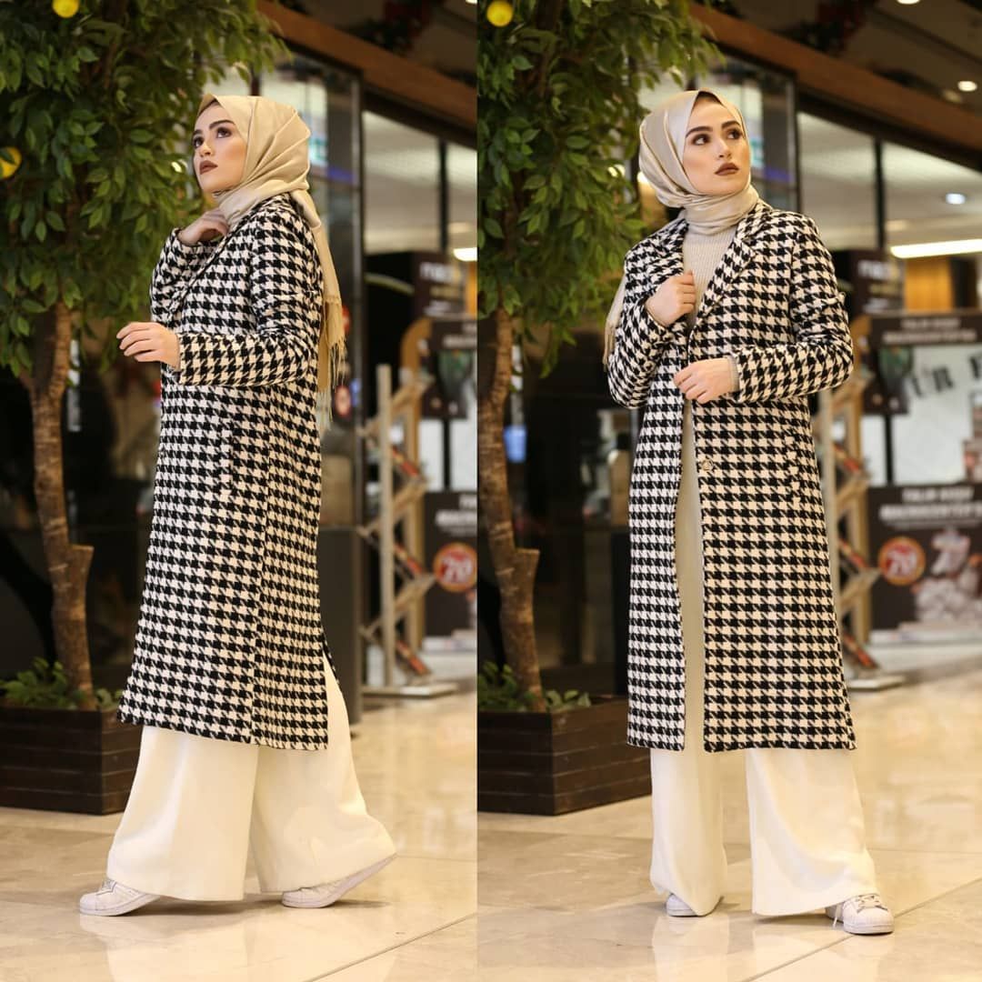 Yeni Sezon Sicacik Bir Kaban Kazayagi Desen Astarli 110 Cm S M L Beden 150 Kargo Bedava