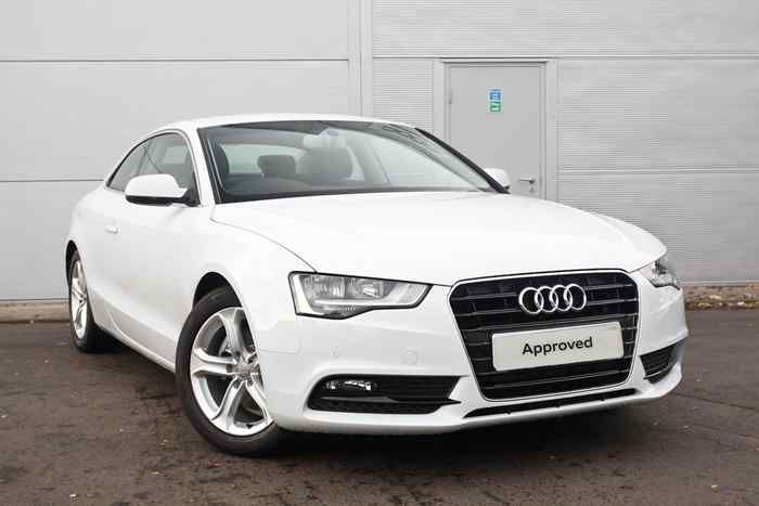 Glacier White Metallic Audi A5 Coupe Used Audi Cars