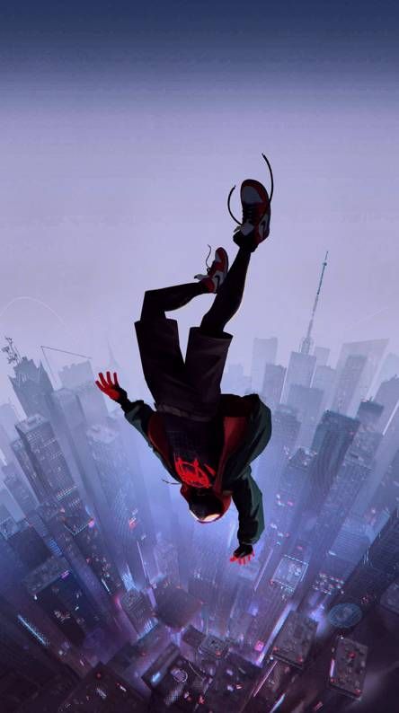 Leap Of Faith Into The Spider Verse Spider man into the spider verse leap of faith wallpaper - businessbxe