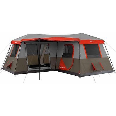 ozark trail family 3 room camping tent Cabin Tent Ozark Trail