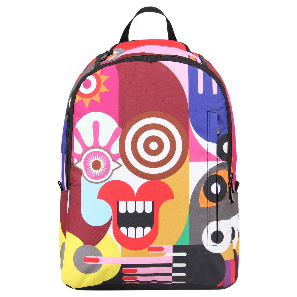 2017 Veevan Brand Multicolor Geometric Picture Printing Backpacks 2017 Veevan Brand Multicolor Geometric Picture Printing Backpacks Tachisme Pattern Causal Agers School Bags Free Shipping