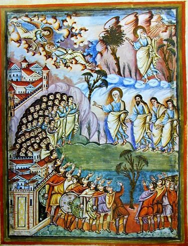 Bible Of San Paolo Fuori Le Mura Life Of Moses Christian Art Bible Art Painting