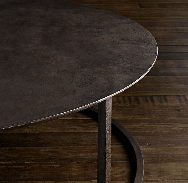Mercer Round Coffee Table Zinc Restoration Hardware - Restoration Hardware Mercer Round Coffee Table In Zinc Mercer Round Coffee Table Zinc Restoration Hardware - Restoration Hardware Mercer Round Coffee Table In Zinc