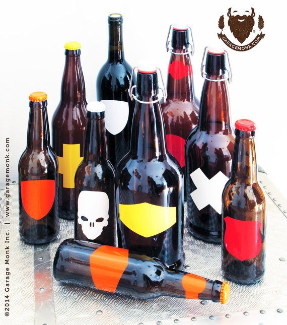Personalised home brew labels
