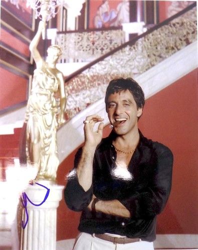 Al Pacino Signed 8x10 Scarface Cigar (Brown) Photo 2 SI | Best smoker