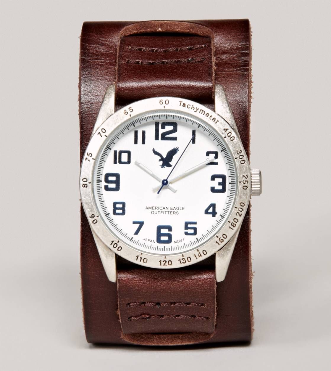 AEO Brown Leather Watch | Mens outfitters, American outfitters, Brown