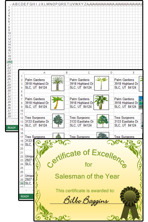 Bet you didn't know Excel could do: graph paper, address labels, award certificates | PCWorld ...