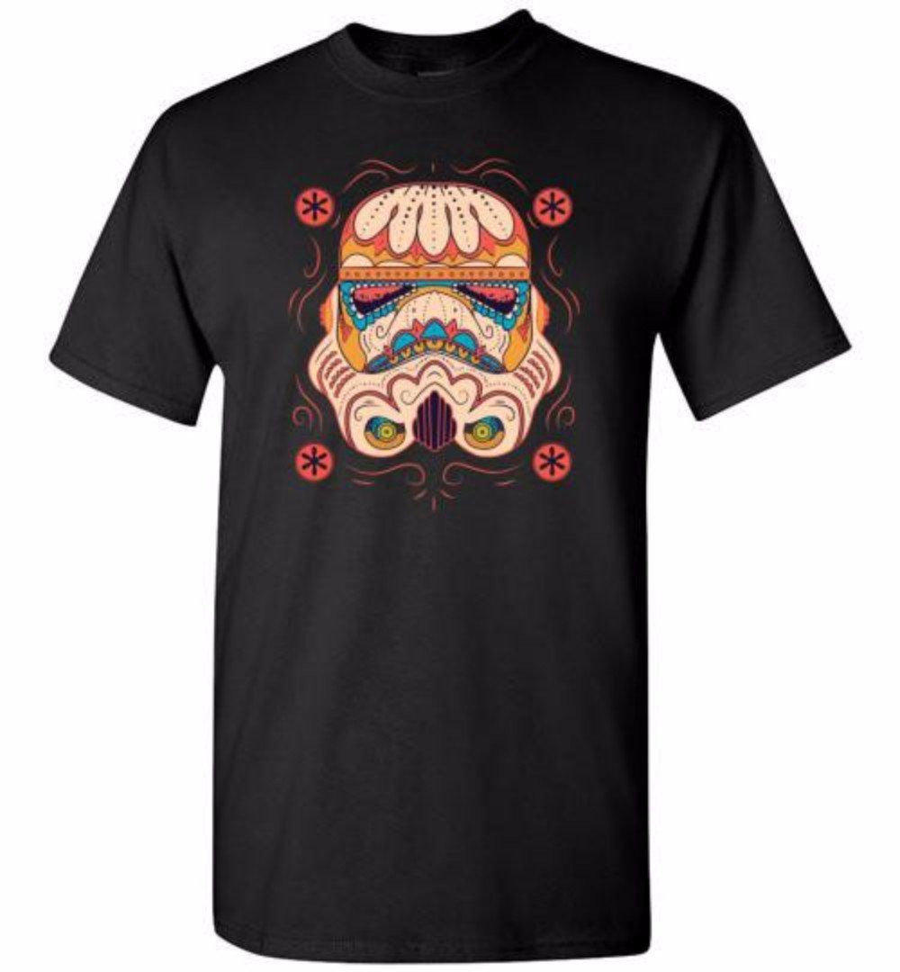 sugar skull stormtrooper shirt
