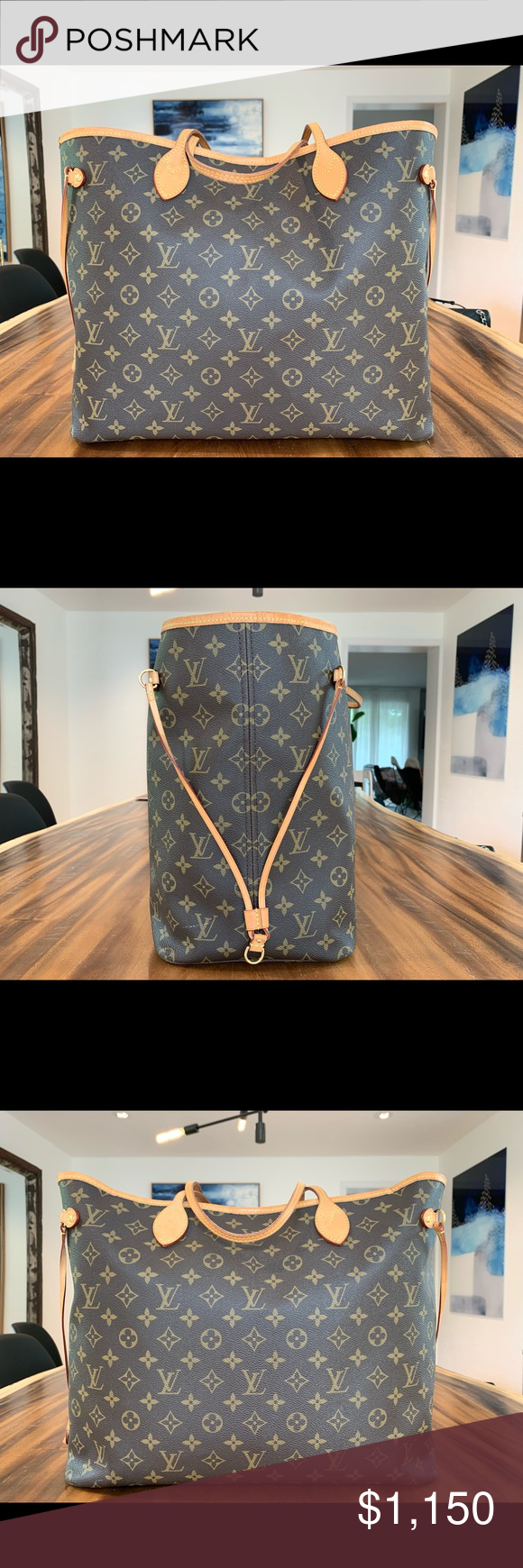 Louis Vuitton Neverfull Monogram GM 2018 date code in 2020 | Louis vuitton neverfull monogram ...