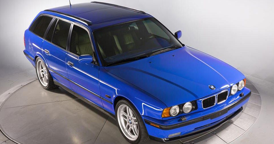 Santorini Blue 95 Bmw M5 Touring Individual Is One Of Two Bmw