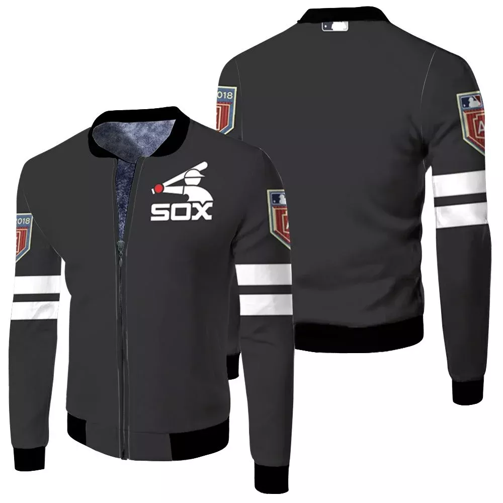 Chicago White Sox Spring Training Team Black 2019 Jersey Inspired Style Fleece Bomber Jacket Motorcycle Jacket, Bomber Jacket, Spring Training, Chicago White Sox, White Sock, Hoodies, Sweatshirts, Teams, Socks