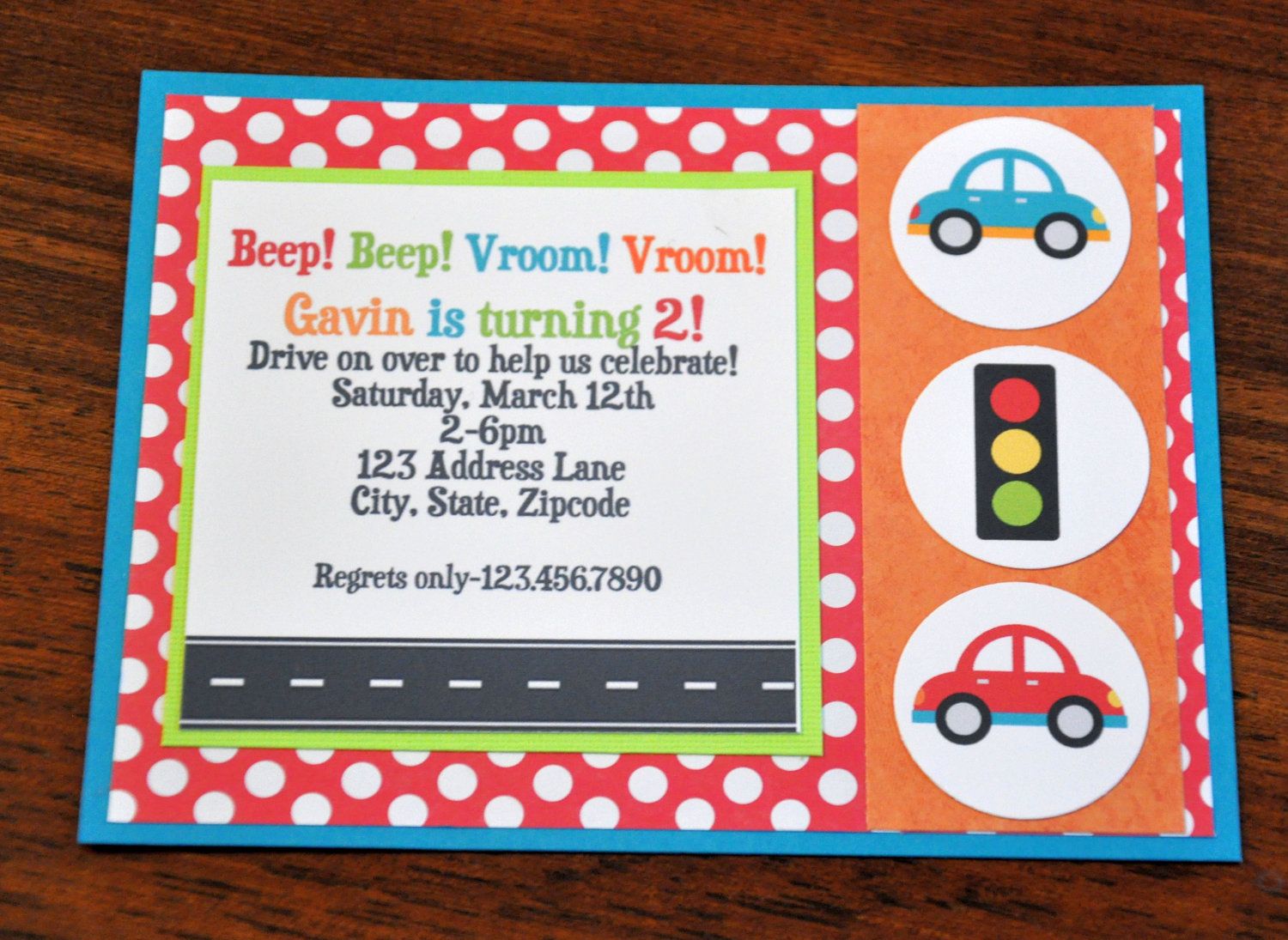 what size are birthday invitations